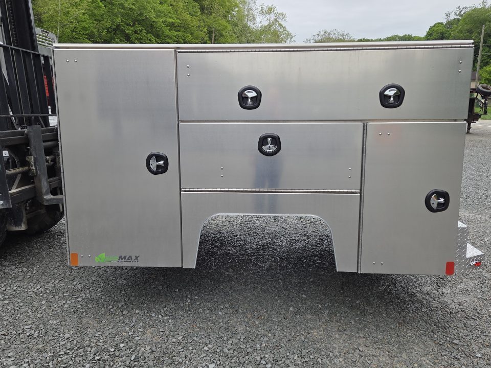 New Martin Truck Bodies Aluminum HSB Service Body 8' SRW HSB 57" Tall Compartments Service Bodies