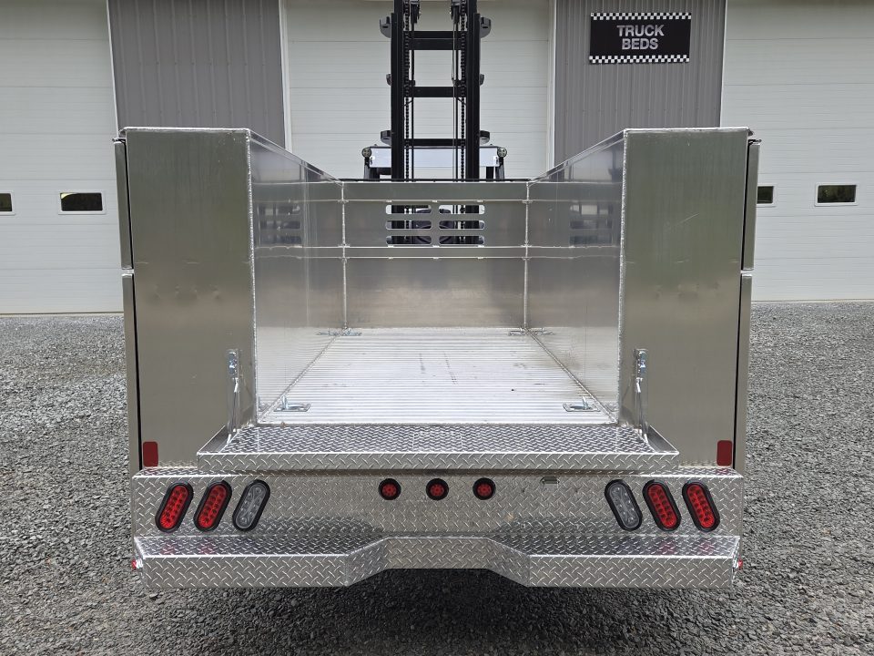 New Martin Truck Bodies Aluminum HSB Service Body 8' SRW HSB 57" Tall Compartments Service Bodies