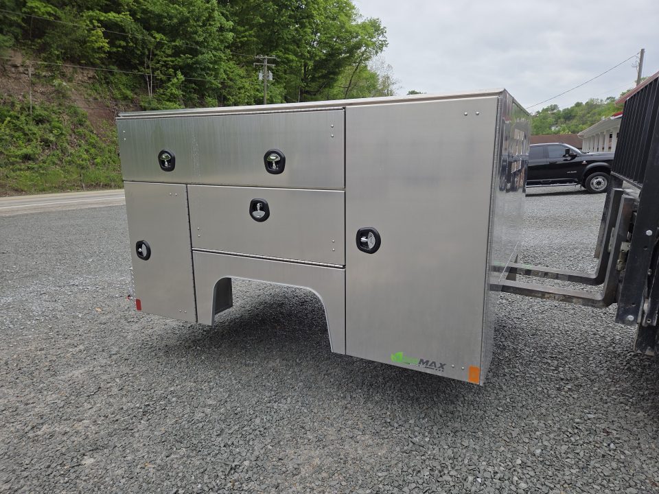 New Martin Truck Bodies Aluminum HSB Service Body 8' SRW HSB 57" Tall Compartments Service Bodies