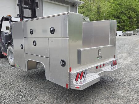New Martin Truck Bodies Aluminum HSB Service Body 8' SRW HSB 57" Tall Compartments Service Bodies