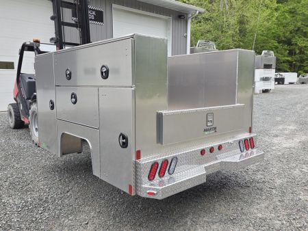 New Martin Truck Bodies Aluminum HSB Service Body 8' SRW HSB 57" Tall Compartments Service Bodies