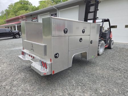 New Martin Truck Bodies Aluminum HSB Service Body 8' SRW HSB 57" Tall Compartments Service Bodies