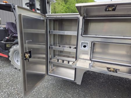 New Martin Truck Bodies Aluminum HSB Service Body 8' SRW HSB 57" Tall Compartments Service Bodies