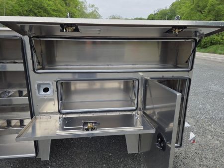 New Martin Truck Bodies Aluminum HSB Service Body 8' SRW HSB 57" Tall Compartments Service Bodies