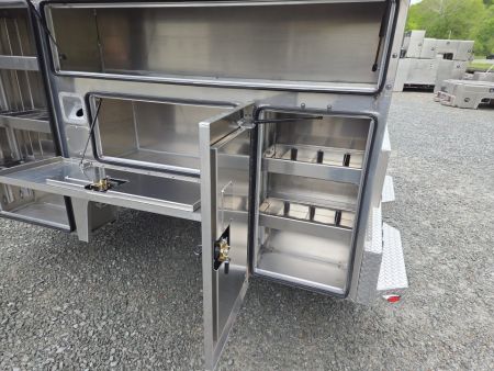 New Martin Truck Bodies Aluminum HSB Service Body 8' SRW HSB 57" Tall Compartments Service Bodies