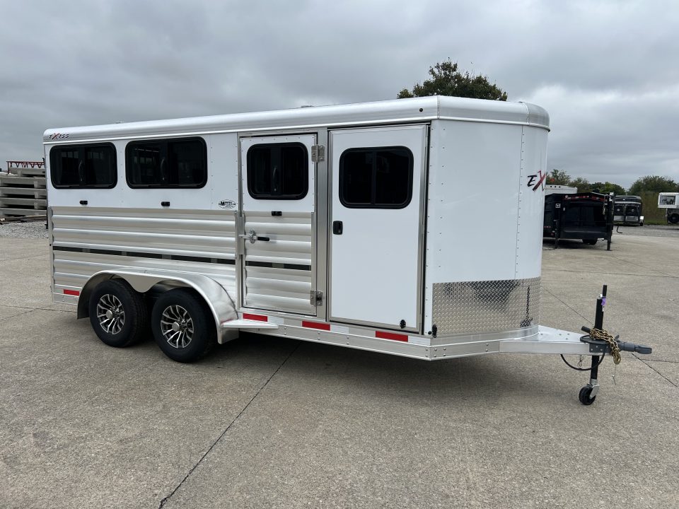 New 2027 Exiss Trailers Exhibitor 615W 6 Pen Stock Trailer