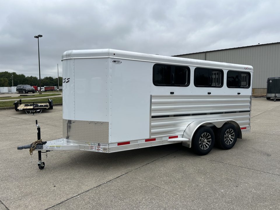 New 2027 Exiss Trailers Exhibitor 615W 6 Pen Stock Trailer