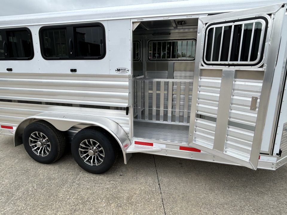 New 2027 Exiss Trailers Exhibitor 615W 6 Pen Stock Trailer