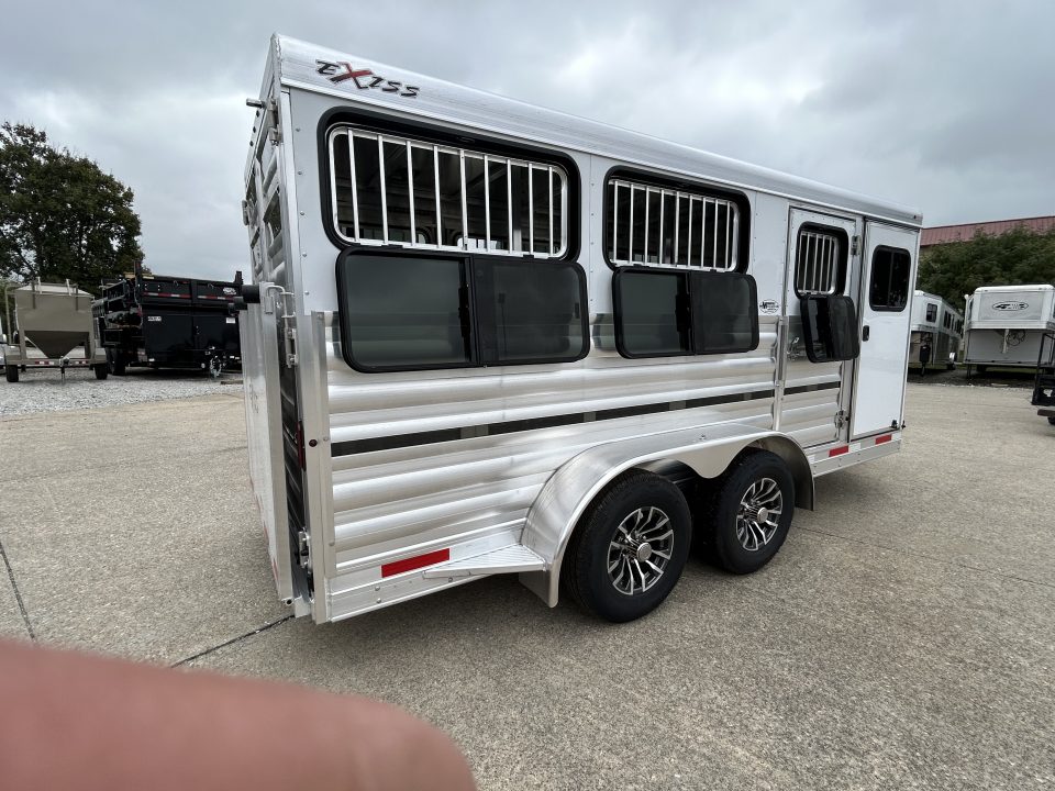 New 2027 Exiss Trailers Exhibitor 615W 6 Pen Stock Trailer