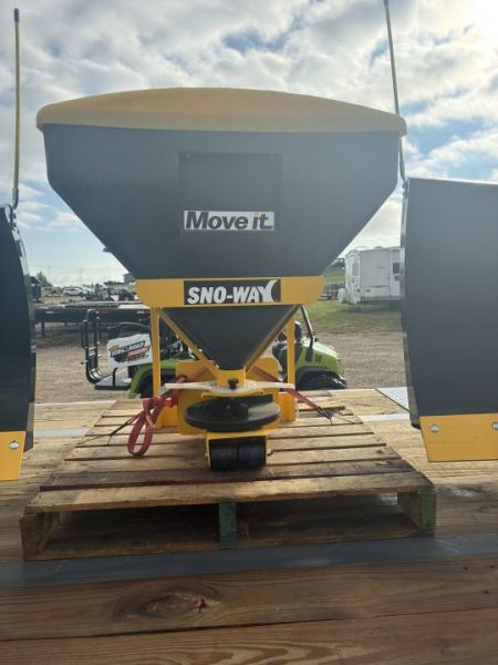 New 2025 Sno-Way MOVE IT Sand/Salt Spreader 9 cu ft.
