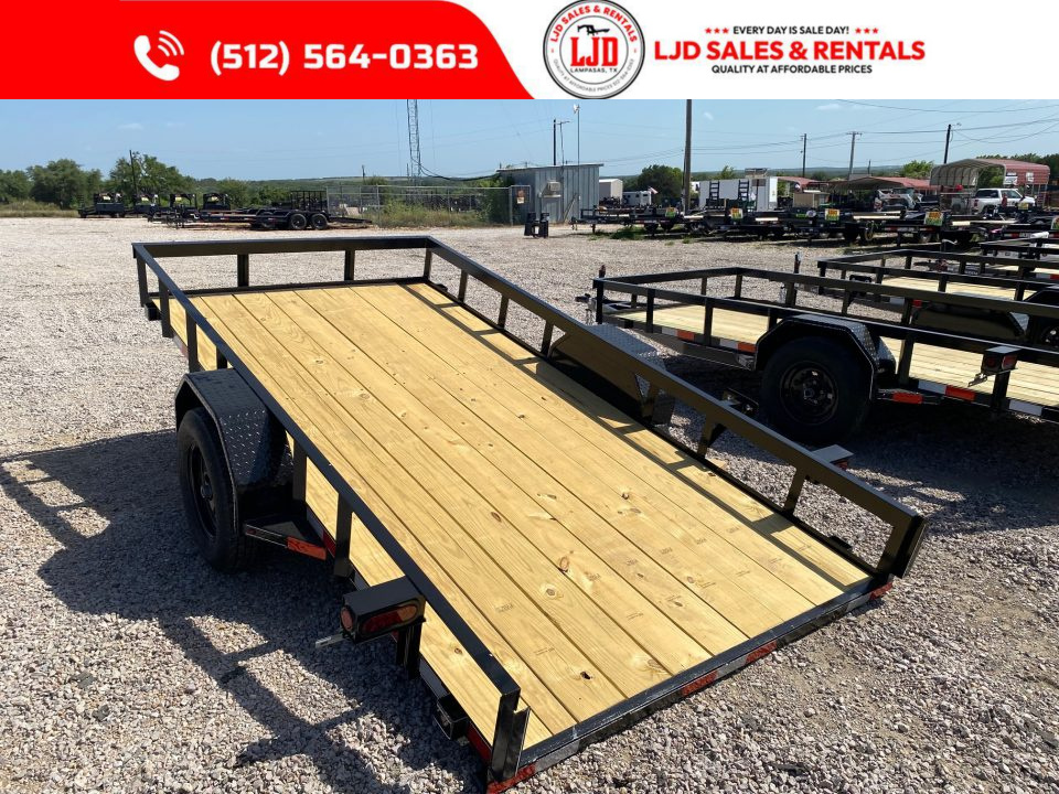 New 2027 Lacosta - 77" X 14' - Single axle - Utility Trailer - Tilt