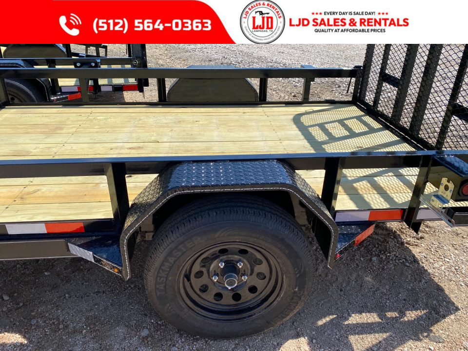 New 2027 Lacosta - 6' X 10' - 4' Gate Utility Trailer