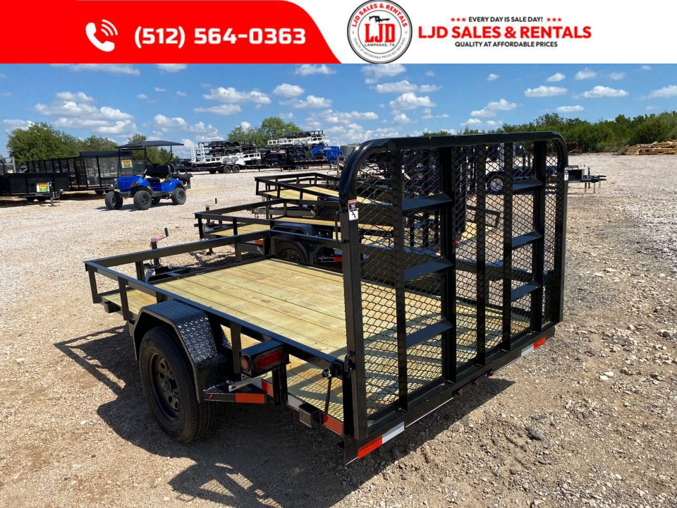 New 2027 Lacosta - 6' X 10' - 4' Gate Utility Trailer