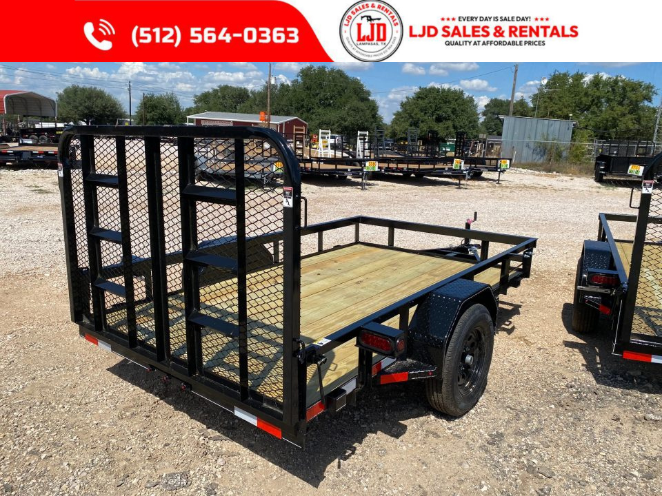 New 2027 Lacosta - 6' X 10' - 4' Gate Utility Trailer