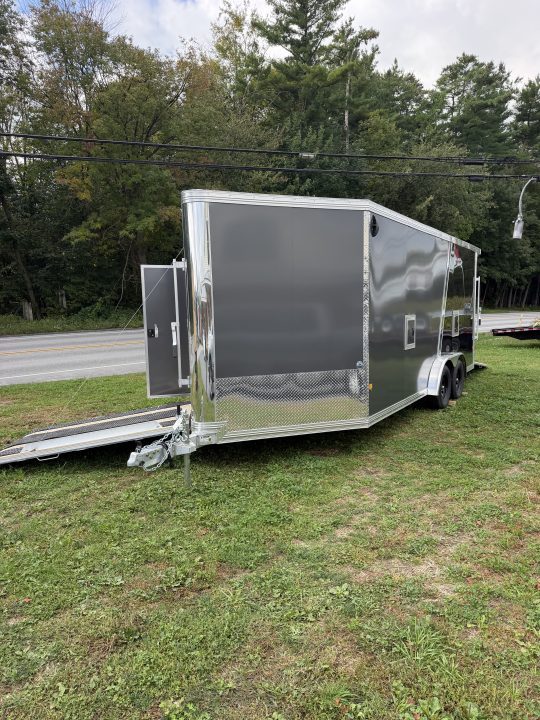 New 7.5x18 Mission Snowmobile Trailer