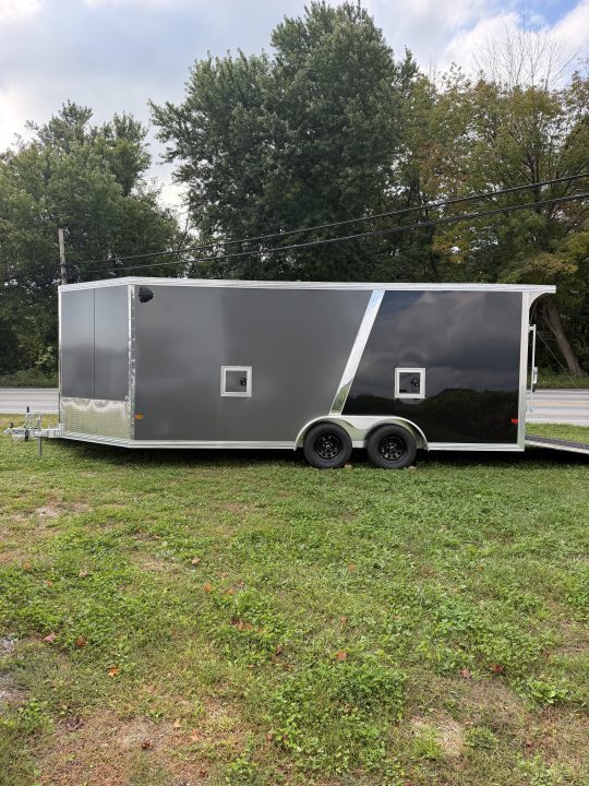 New 7.5x18 Mission Snowmobile Trailer