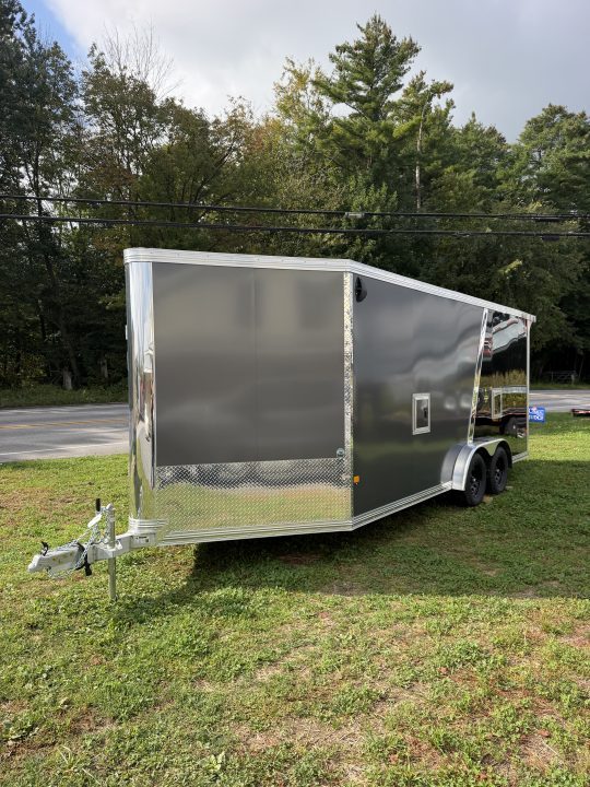 New 7.5x18 Mission Snowmobile Trailer
