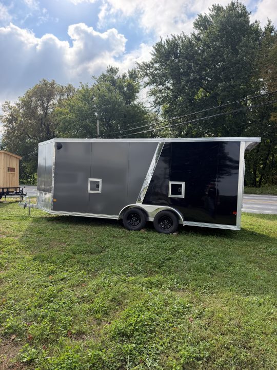 New 7.5x18 Mission Snowmobile Trailer
