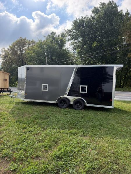 New 7.5x18 Mission Snowmobile Trailer