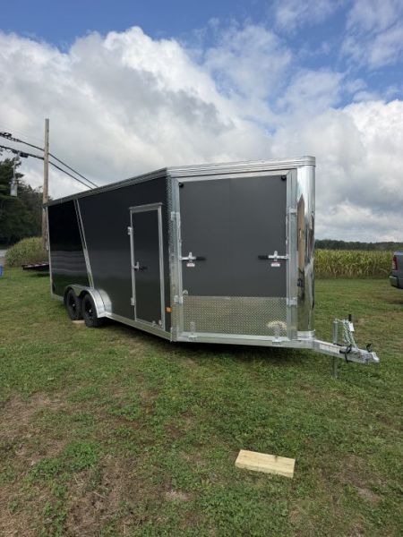New 7.5x18 Mission Snowmobile Trailer