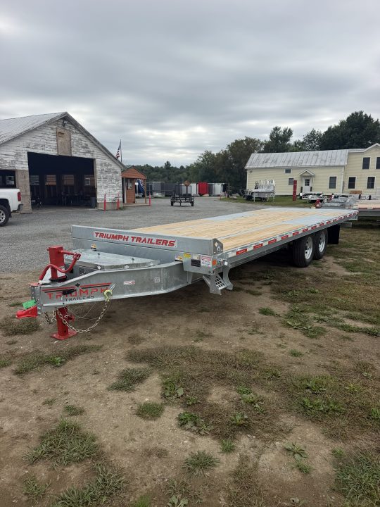 New 2027 Triumph Trailers GPTD3-TA102X24-70 Deckover Trailer