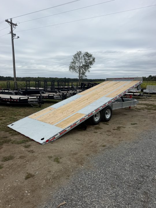 New 2027 Triumph Trailers GPTD3-TA102X24-70 Deckover Trailer