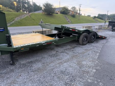 New 2027 Diamond C HXD210 GOOSENECK DRIVE OVER FENDER TILT TRAILER 102”X24’ **ABS BRAKES ** HYDRO JACKS ,