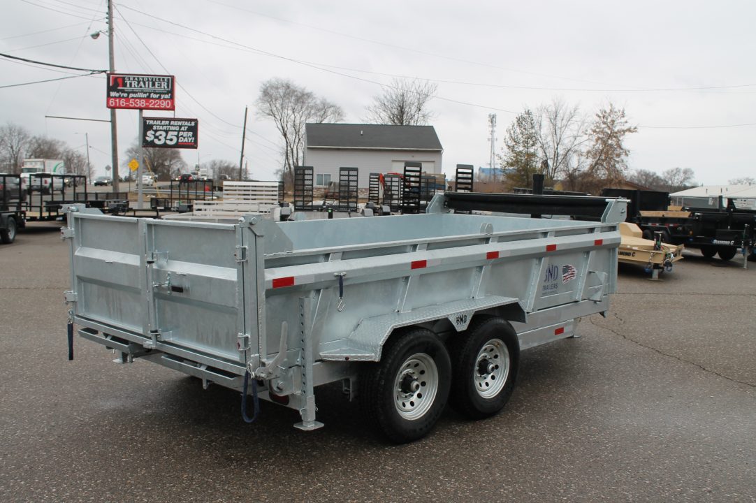 New 2027 BND Trailers GAL7X16 DUMP Dump Trailer