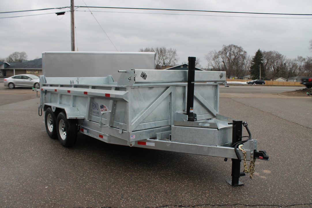 New 2027 BND Trailers GAL7X16 DUMP Dump Trailer