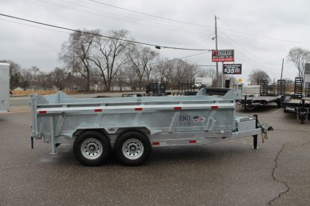 New 2027 BND Trailers GAL7X16 DUMP Dump Trailer