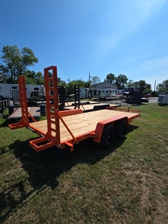 New 2027 BWISE 16ft non cdl flat trailer Flatbed Trailer
