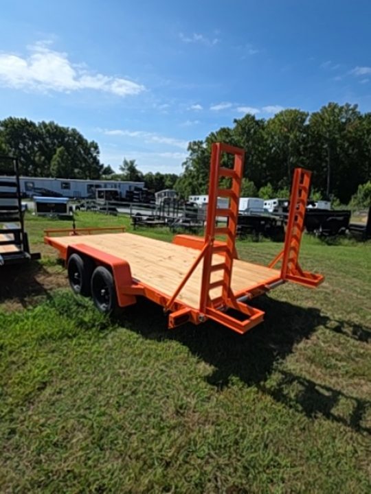 New 2027 BWISE 16ft non cdl flat trailer Flatbed Trailer