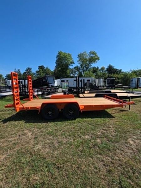 New 2027 BWISE 16ft non cdl flat trailer Flatbed Trailer