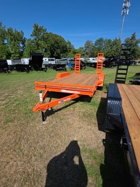 New 2027 BWISE 16ft non cdl flat trailer Flatbed Trailer