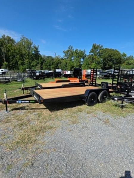 New 2027 BWISE 16ft non cdl flat trailer Flatbed Trailer