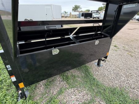 New 2027 Delco Trailers 24' Split deck tilt bed 7000# torsion axles (16 tilt+8'stationary) Equipment TrailerGooseneck