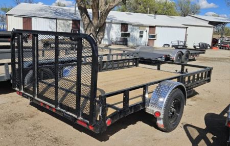 New 2027 PJ Trailers 12' x 77 in. Single Axle Channel Utility Trailer