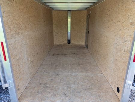 New 2027 E-Z Hauler EZEC7X16 XLT-P Cargo / Enclosed Trailer, 7 FOOT 1 INCH INTERIOR HEIGHT, .080 POLY SIDES, NO CANOPY, TORSION AXLES, FREE ALUMINUM WHEEL UPGRADE