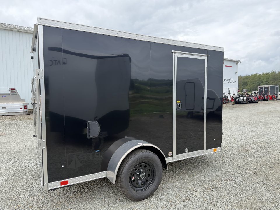 New NEW 2027 ATC 6x10 + 2' V-Nose "STo300” Aluminum Cargo Trailer w/ Ramp