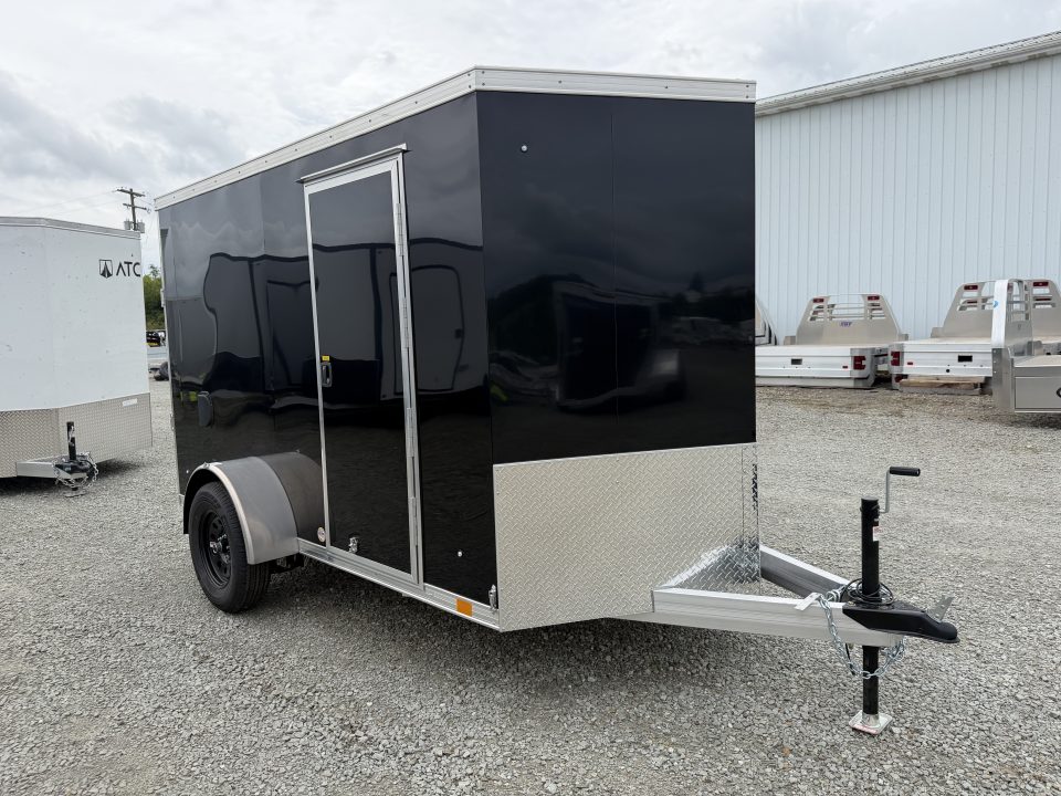 New NEW 2027 ATC 6x10 + 2' V-Nose "STo300” Aluminum Cargo Trailer w/ Ramp