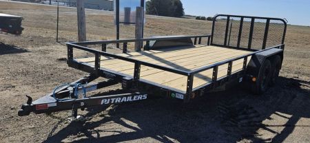 New 2027 PJ Trailers 16' x 83 in. Tandem Axle Channel (UL) Utility Trailer