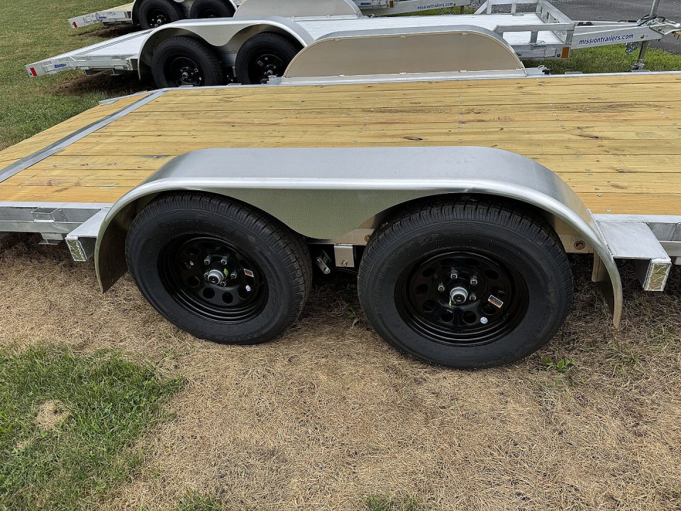 New 2027 Mission MOCH8X16W-2.0 7K Car Hauler WOOD DECK