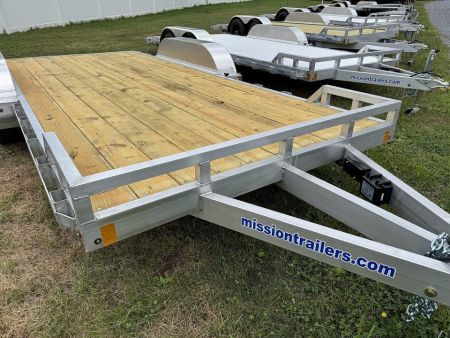 New 2027 Mission MOCH8X16W-2.0 7K Car Hauler WOOD DECK