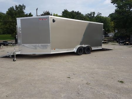 New 2027 DISCOVERY 7.5 x 23 TA2 Aero Lite SE Snowmobile Trailer