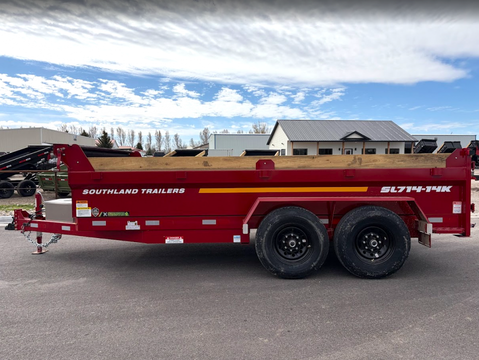 New 2026 Southland 7X14 14K Dump Trailer