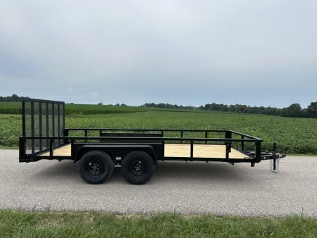 New 2027 Quality Steel and Aluminum 82 X16' 7K Utility Trailer