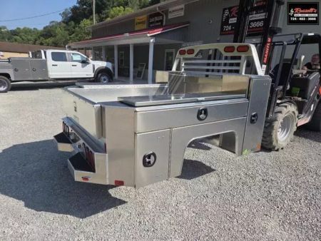 New 2027 Martin Truck Bodies Aluminum Gooseneck Service Body SRW 6.5' GMC / Chevy / Ford SMOOTH APPEARANCE Gooseneck Bodies