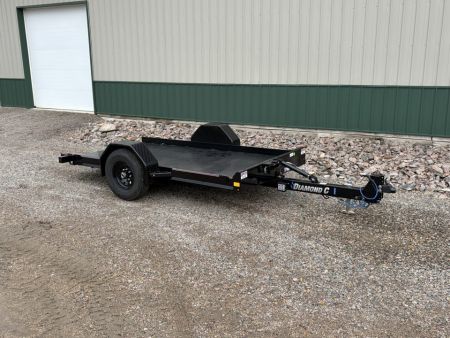 New 2027 77 x12' Diamond C DSA 107 7k Tilt Trailer