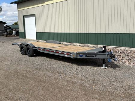 New 2026 24' 23K Diamond C Trailers Tilt Trailer