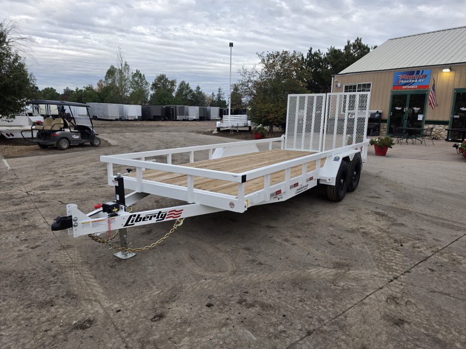 New 2027 Liberty Industries LU10K83X16+2C5 Utility Trailer